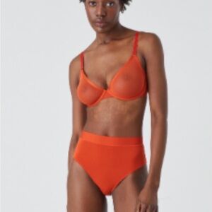 CUUP Mesh Plunge Bra